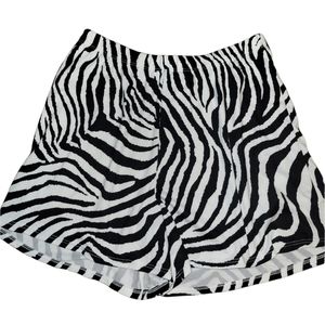 NWT Miley + Molly Boutique Zebra Shorts sz S